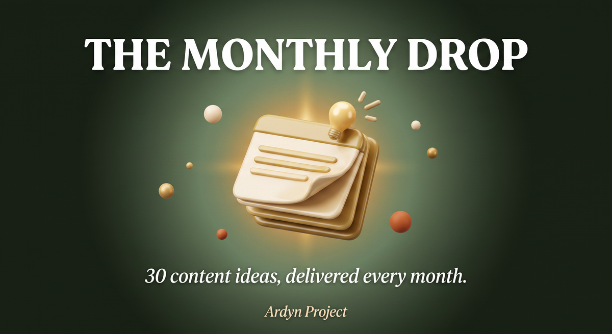 The Monthly Drop